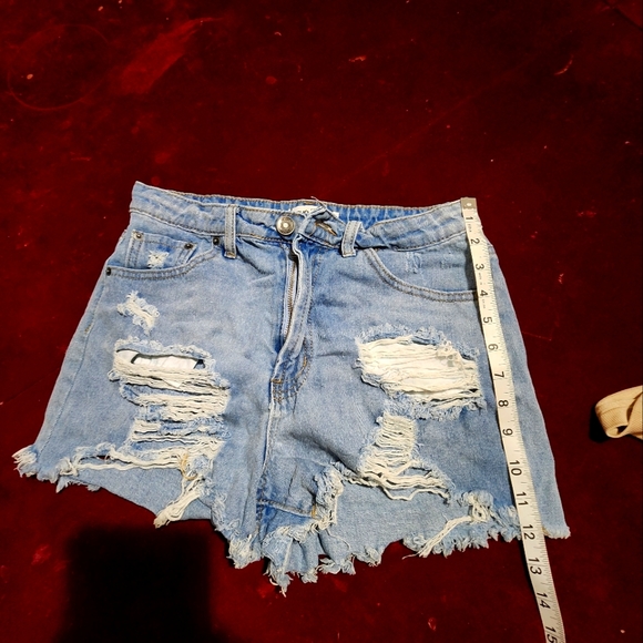Rue21 Distressed Jeans Shorts - Picture 3 of 5